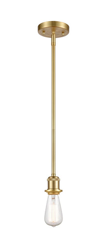 Ballston One Light Mini Pendant Satin Gold