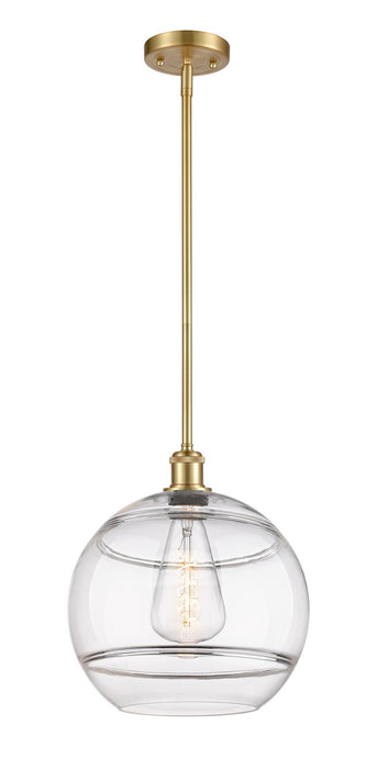 Innovations - 516-1S-SG-G556-12CL - One Light Mini Pendant - Ballston - Satin Gold