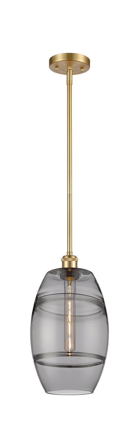 Innovations - 516-1S-SG-G557-8SM - One Light Mini Pendant - Ballston - Satin Gold