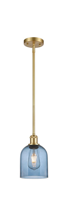 Innovations - 516-1S-SG-G558-6BL - One Light Mini Pendant - Ballston - Satin Gold