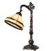 Meyda Tiffany - 244795 - One Light Table Lamp - Topridge - Mahogany Bronze