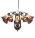 Meyda Tiffany - 251603 - 12 Light Chandelier - Stained Glass Pond Lily - Mahogany Bronze