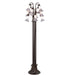 Meyda Tiffany - 251696 - 12 Light Floor Lamp - Gray - Mahogany Bronze