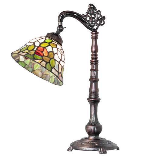 Tiffany Rosebush One Light Desk Lamp