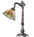 Meyda Tiffany - 36110 - One Light Desk Lamp - Tiffany Rosebush