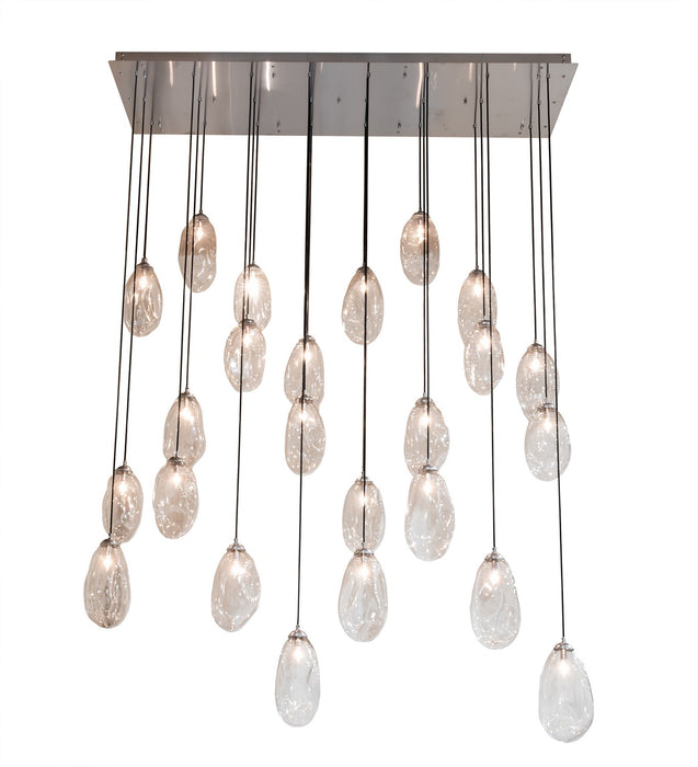 Meyda Tiffany - 263357 - LED Pendant - Celine - Chrome