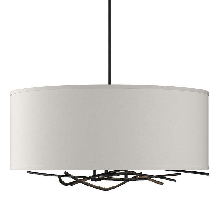 Hubbardton Forge - 137665-SKT-MULT-10-SE2201 - Three Light Pendant - Brindille - Black