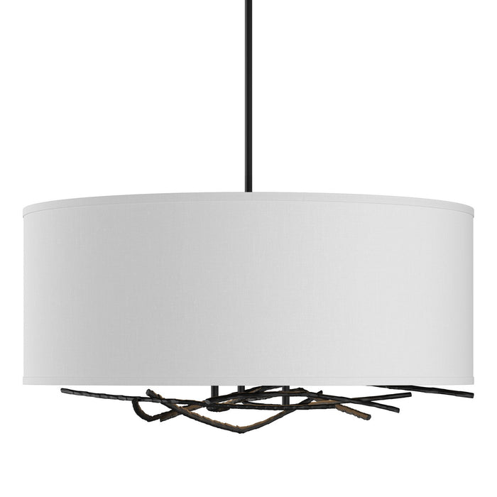 Hubbardton Forge - 137665-SKT-MULT-10-SF2201 - Three Light Pendant - Brindille - Black
