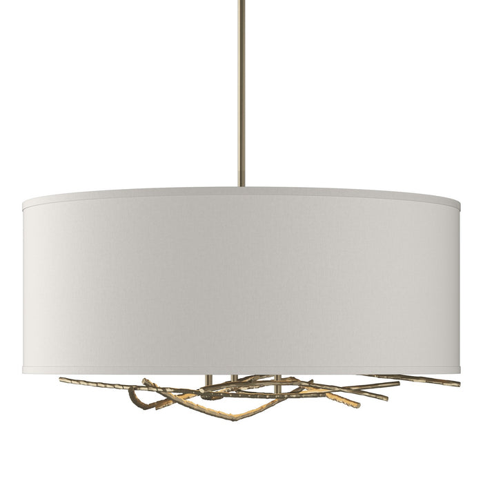 Hubbardton Forge - 137665-SKT-MULT-84-SE2201 - Three Light Pendant - Brindille - Soft Gold