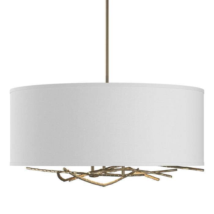 Hubbardton Forge - 137665-SKT-MULT-84-SF2201 - Three Light Pendant - Brindille - Soft Gold