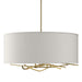 Hubbardton Forge - 137665-SKT-MULT-86-SE2201 - Three Light Pendant - Brindille - Modern Brass