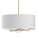 Hubbardton Forge - 137665-SKT-MULT-86-SF2201 - Three Light Pendant - Brindille - Modern Brass