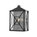 Millennium - 2641-PBK - One Light Outdoor Wall Sconce - Caswell - Powder Coated Black