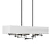 Hubbardton Forge - 137670-SKT-SHRT-10-SF4298 - Four Light Pendant - Cavaletti - Black