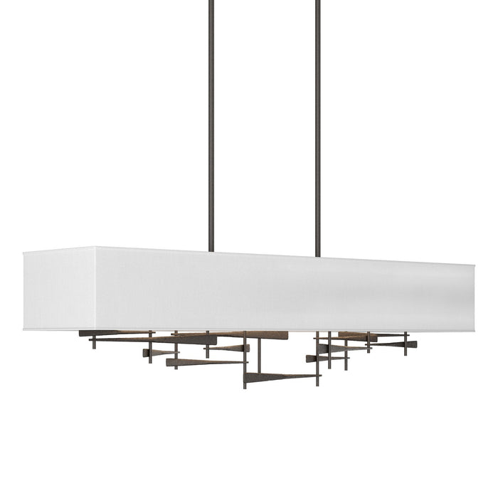 Hubbardton Forge - 137670-SKT-SHRT-14-SF4298 - Four Light Pendant - Cavaletti - Oil Rubbed Bronze