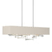 Hubbardton Forge - 137670-SKT-SHRT-82-SE4298 - Four Light Pendant - Cavaletti - Vintage Platinum