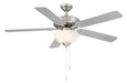 Wind River Fan Company - WR1423SB - 52"Ceiling Fan - Dalton - Nickel