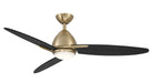 Wind River Fan Company - WR2119BB - 52"Ceiling Fan - Atlas - Brushed Brass