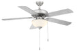 Wind River Fan Company - WR2123PBN - 52"Ceiling Fan - Dalton - Painted Brushed Nickel