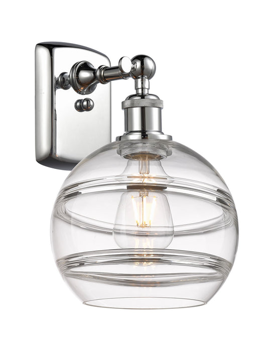 Innovations - 516-1W-PC-G556-8CL - One Light Wall Sconce - Ballston - Polished Chrome