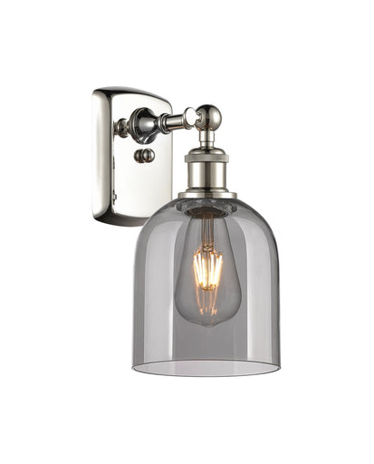 Ballston One Light Wall Sconce Polished Nickel