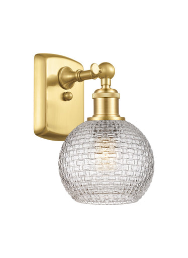 Ballston One Light Wall Sconce Satin Gold