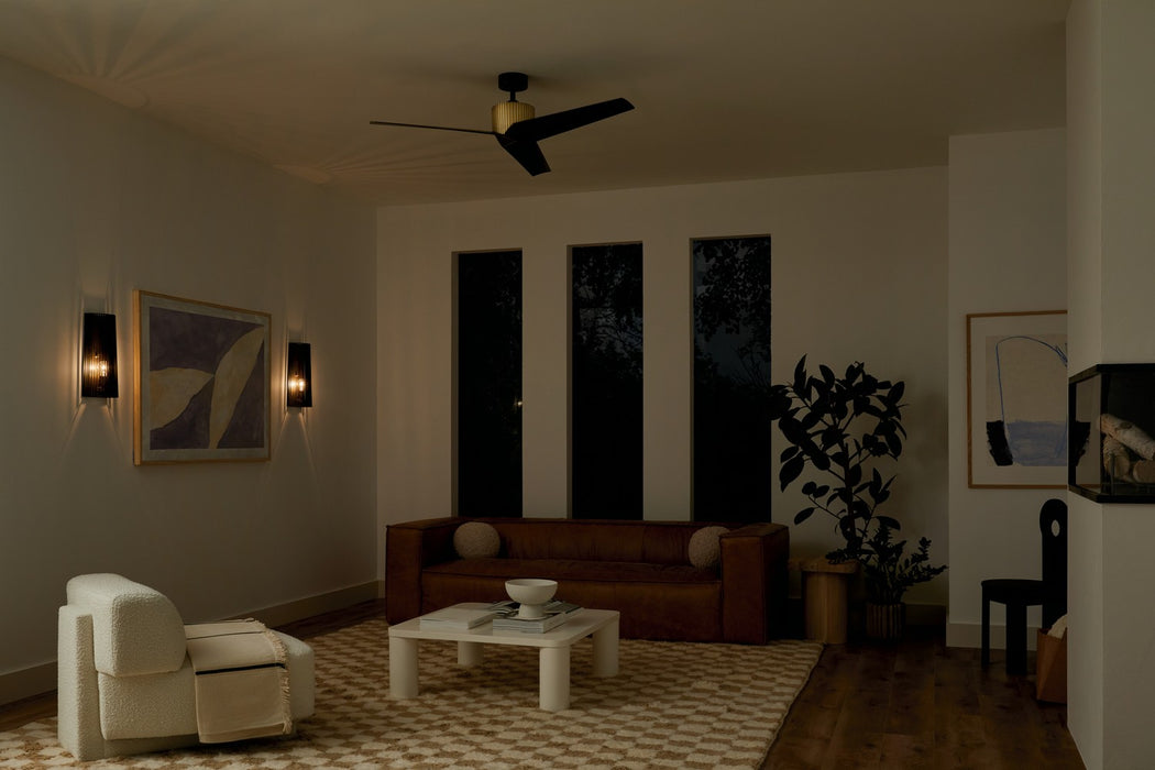 Kichler - 330130NBR - 56 Inch Ceiling Fan - Almere - Natural Brass