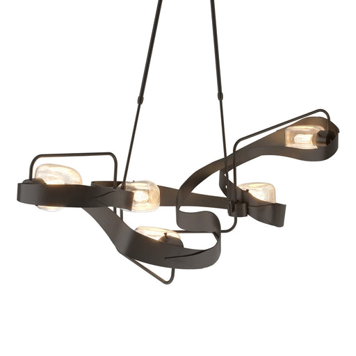 Graffiti Five Light Pendant Oil Rubbed Bronze