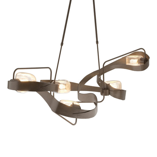 Graffiti Five Light Pendant Bronze