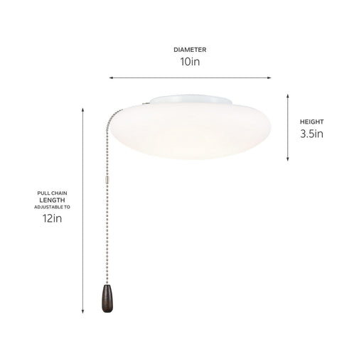 Kichler - 380961 - LED Fan Light Kit - White