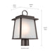 Kichler - 59107OZ - One Light Outdoor Post Lantern - Noward - Olde Bronze