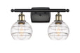 Innovations - 516-2W-BAB-G556-6CL - Two Light Bath Vanity - Ballston - Black Antique Brass