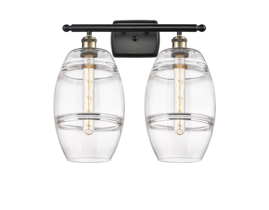 Innovations - 516-2W-BAB-G557-8CL - Two Light Bath Vanity - Ballston - Black Antique Brass