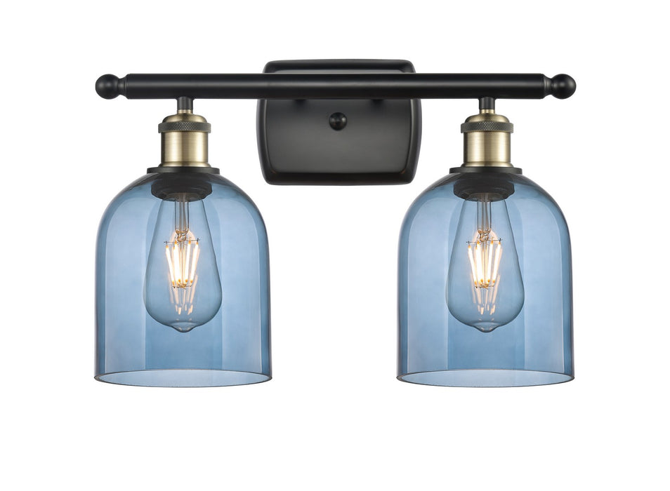 Innovations - 516-2W-BAB-G558-6BL - Two Light Bath Vanity - Ballston - Black Antique Brass