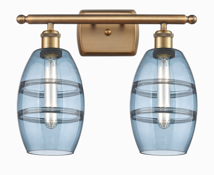 Innovations - 516-2W-BB-G557-6BL - Two Light Bath Vanity - Ballston - Brushed Brass