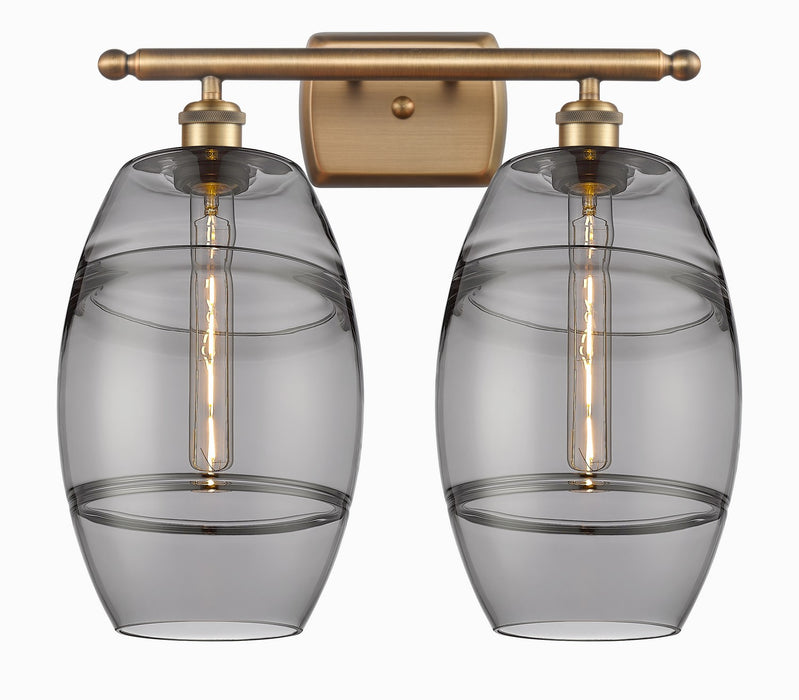 Innovations - 516-2W-BB-G557-8SM - Two Light Bath Vanity - Ballston - Brushed Brass