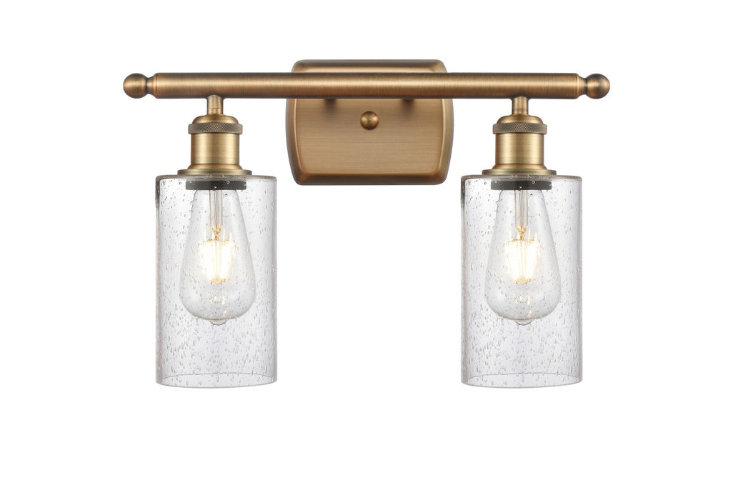 Innovations - 516-2W-BB-G804 - Two Light Bath Vanity - Ballston - Brushed Brass