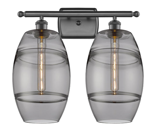 Innovations - 516-2W-OB-G557-8SM - Two Light Bath Vanity - Ballston - Oil Rubbed Bronze