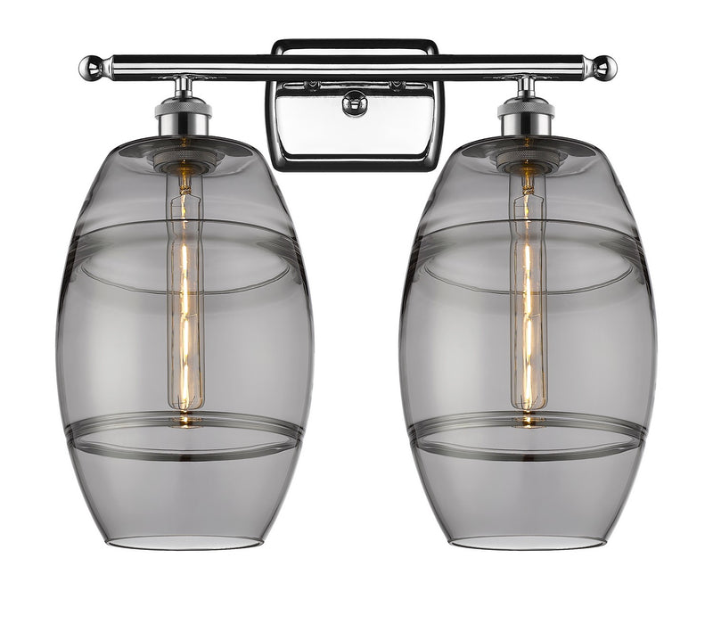 Innovations - 516-2W-PC-G557-8SM - Two Light Bath Vanity - Ballston - Polished Chrome