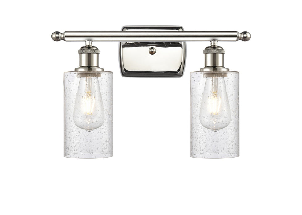 Innovations - 516-2W-PN-G804 - Two Light Bath Vanity - Ballston - Polished Nickel