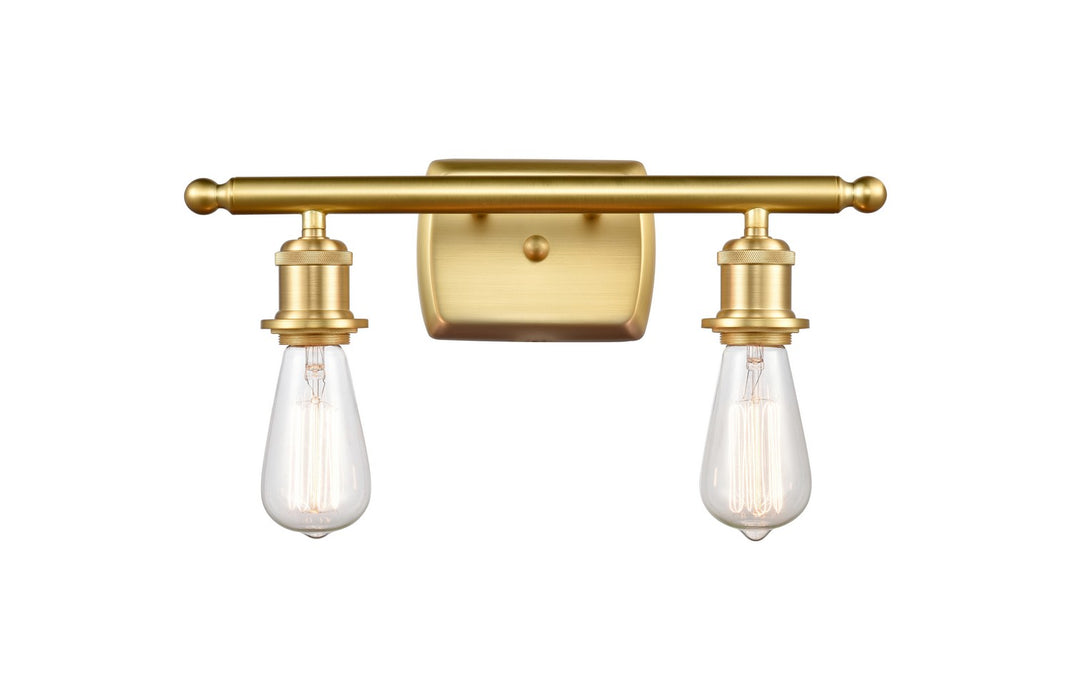 Innovations - 516-2W-SG - Two Light Bath Vanity - Ballston - Satin Gold