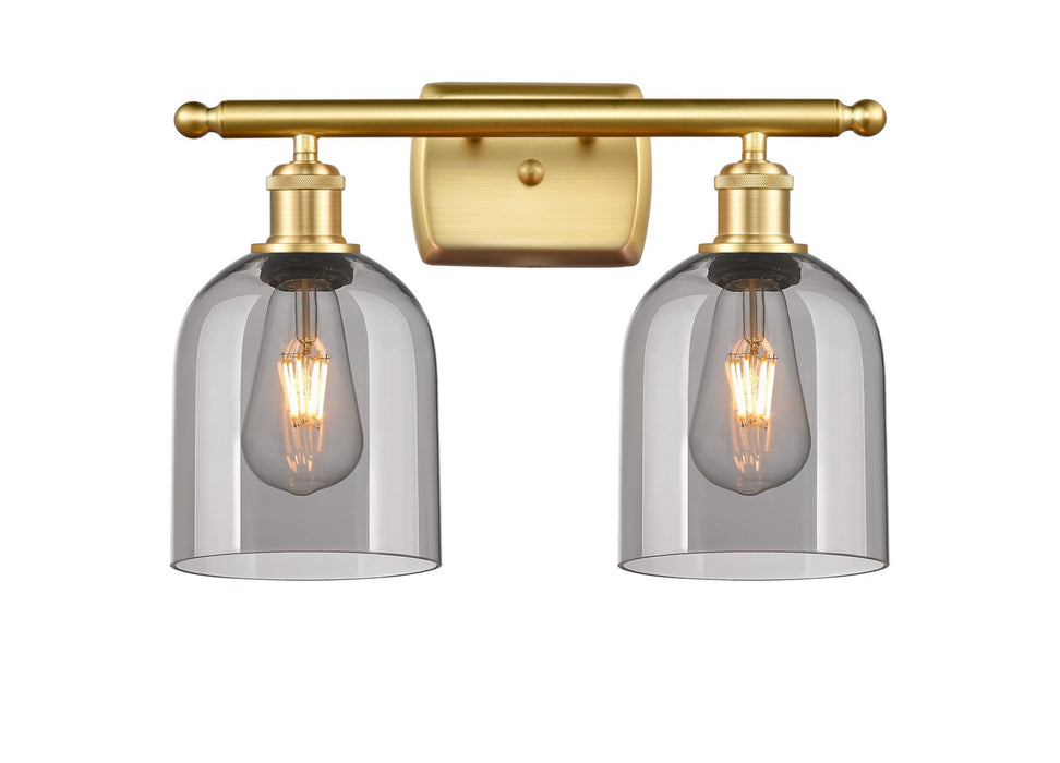 Innovations - 516-2W-SG-G558-6SM - Two Light Bath Vanity - Ballston - Satin Gold