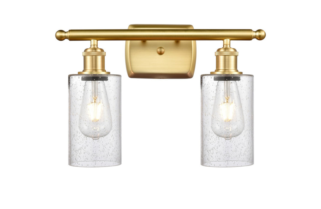 Innovations - 516-2W-SG-G804 - Two Light Bath Vanity - Ballston - Satin Gold