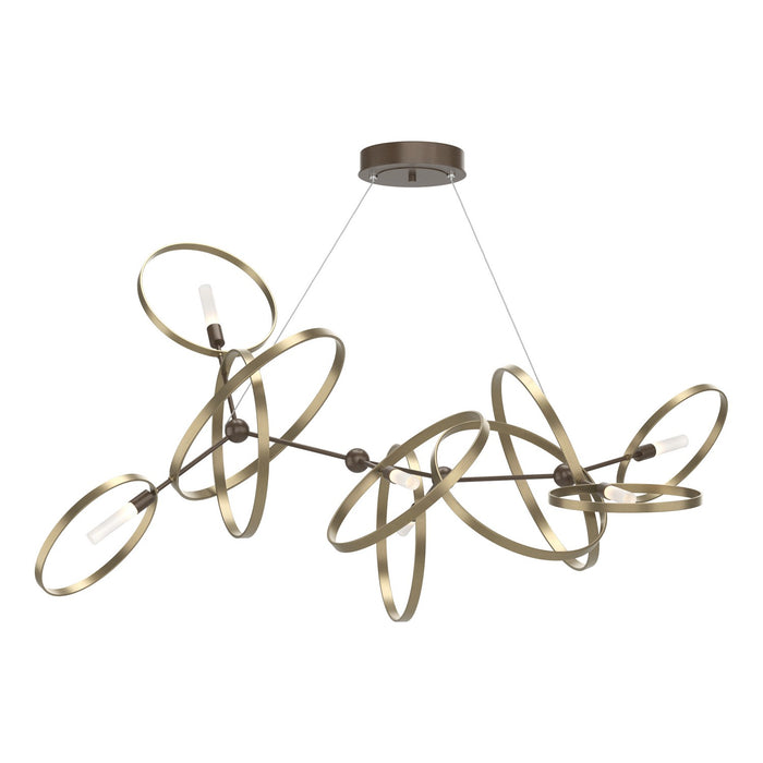 Hubbardton Forge - 138920-SKT-STND-05-84 - Six Light Pendant - Celesse - Bronze