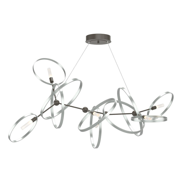 Hubbardton Forge - 138920-SKT-STND-07-82 - Six Light Pendant - Celesse - Dark Smoke