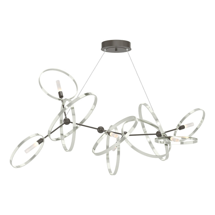 Hubbardton Forge - 138920-SKT-STND-07-85 - Six Light Pendant - Celesse - Dark Smoke