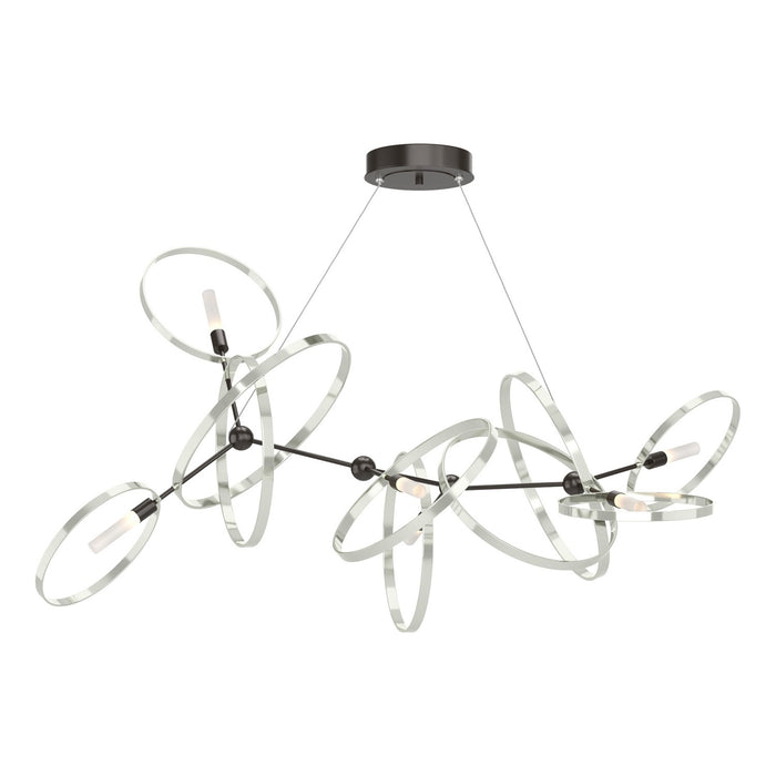 Hubbardton Forge - 138920-SKT-STND-14-85 - Six Light Pendant - Celesse - Oil Rubbed Bronze
