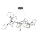 Hubbardton Forge - 138920-SKT-STND-20-82 - Six Light Pendant - Celesse - Natural Iron