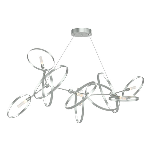 Hubbardton Forge - 138920-SKT-STND-82-82 - Six Light Pendant - Celesse - Vintage Platinum
