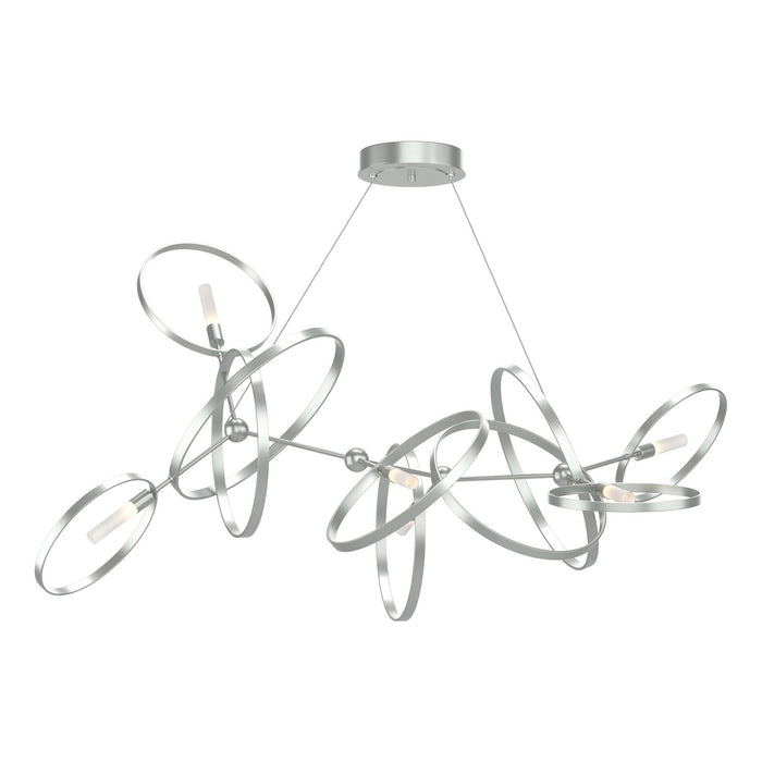 Hubbardton Forge - 138920-SKT-STND-82-82 - Six Light Pendant - Celesse - Vintage Platinum